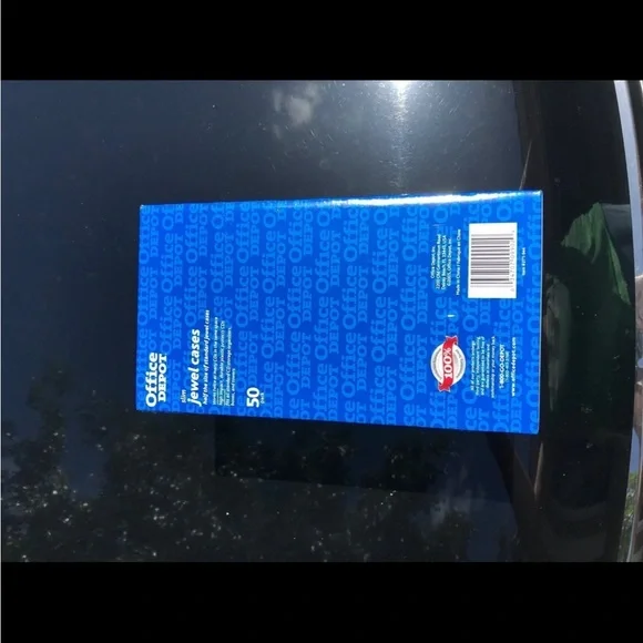 Office Depot clear slim case Jewel cases 50 pack - Picture 4 of 4